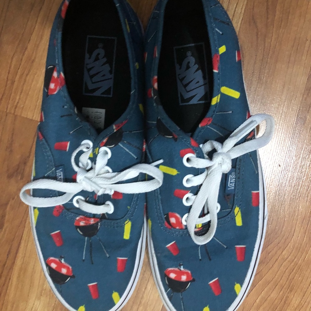 Barbecue Vans! Worn ONCE!